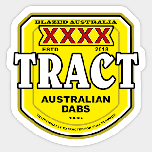 XXXX-Tract Sticker